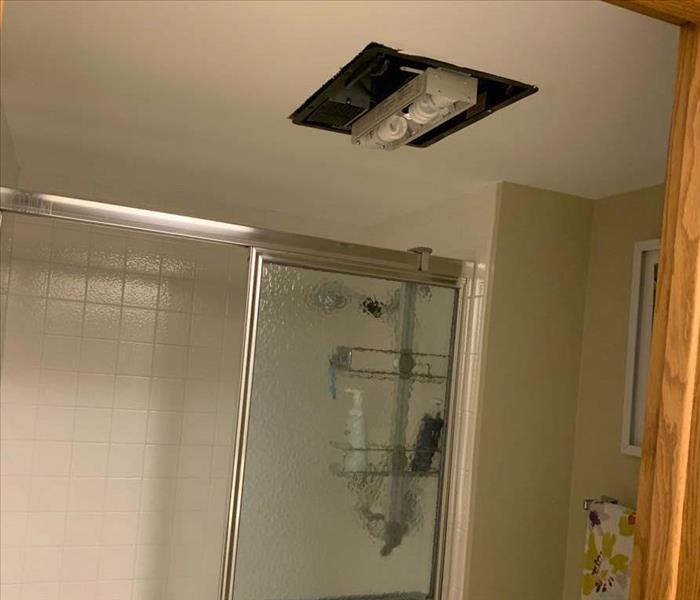 plumbing failure from the unit above 