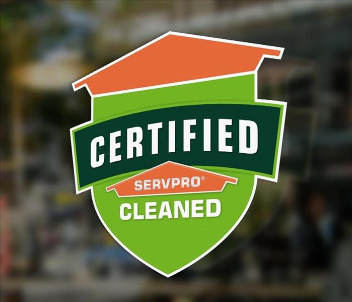 SERVPRO certified clean logo